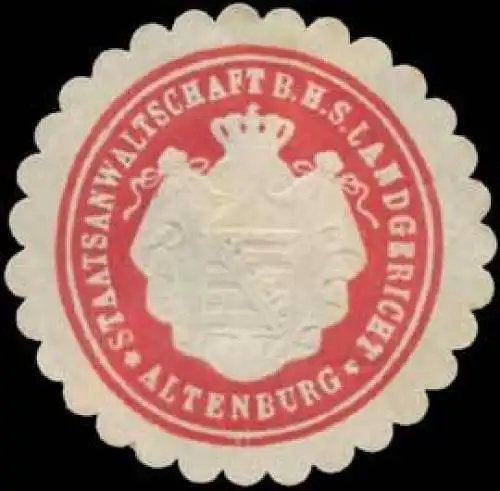 Staatsanwaltschaft b.h.s. Landgericht Altenburg