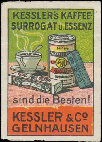 Kesslers Kaffee-Surrogat und Essenz