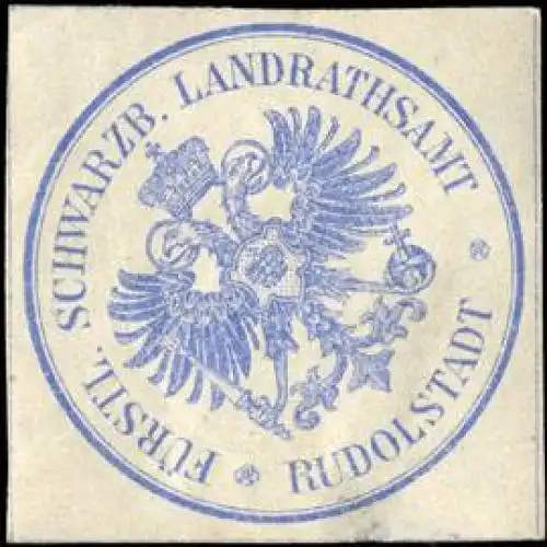 F. Schwarzburgische Landrathsamt Rudolstadt