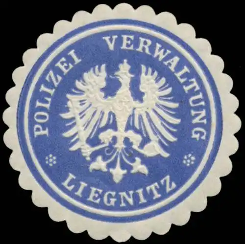 Polizei Verwaltung Liegnitz/Schlesien
