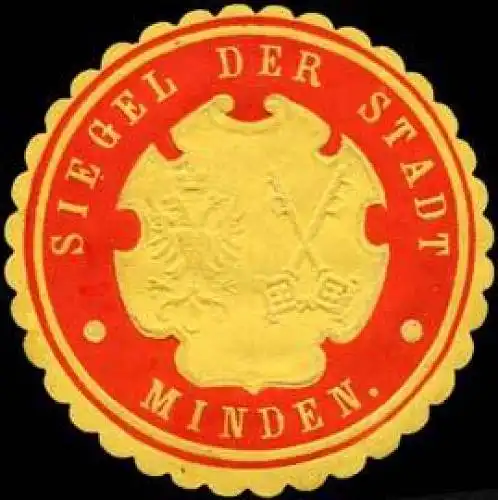 Siegel der Stadt - Minden
