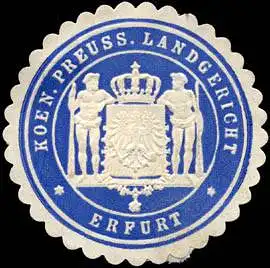 Koenigliches Preussisches Landgericht - Erfurt