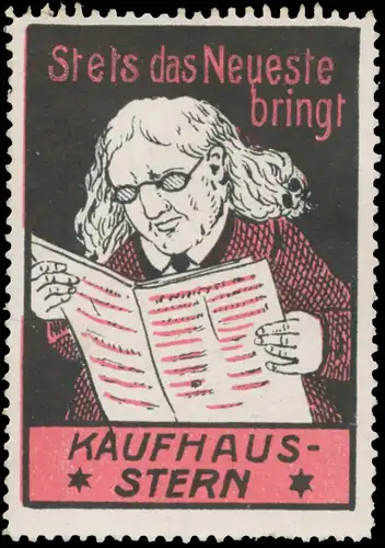 Stets das Neueste bringt Kaufhaus Stern