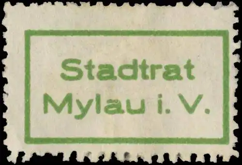 Stadtrat Mylau im Vogtland