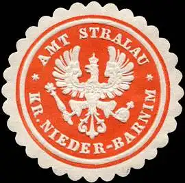 Amt Stralau - Kreis Nieder - Barnim