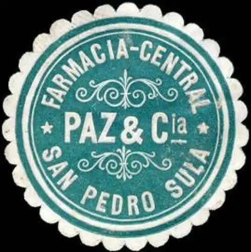 Farmacia - Central Paz & Cia - San Pedro Sula