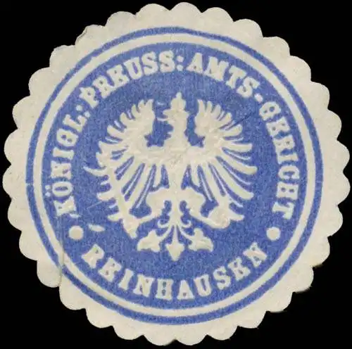 K. Pr. Amtsgericht Reinhausen