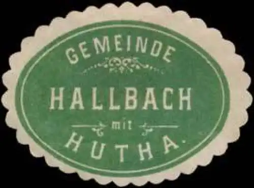 Gemeinde Hallbach mit Hutha