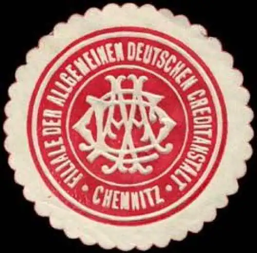 Filiale der Allgemeinen Deutschen Creditanstalt - Chemnitz