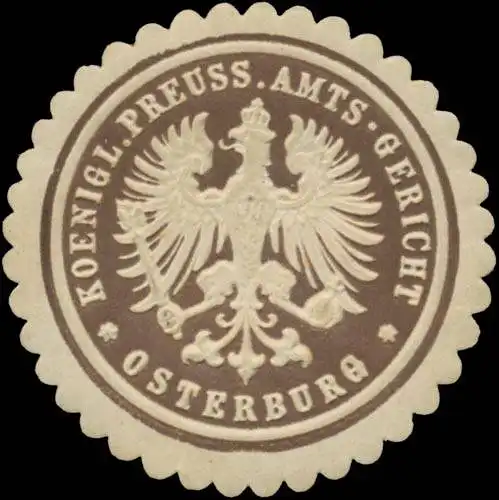 K. Pr. Amtsgericht Osterburg