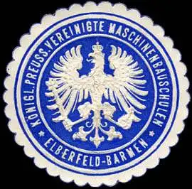 K. Pr. Vereinigte Maschinenbauschulen - Elberfeld - Barmen