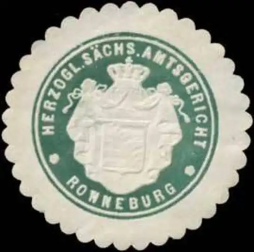 H. S. Amtsgericht Ronneburg