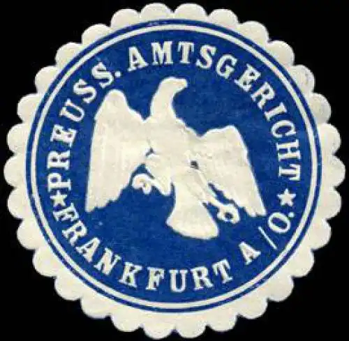 Preussisches Amtsgericht - Frankfurt an der Oder