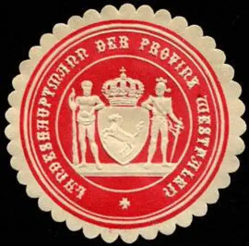 Landeshauptmann der Provinz Westfalen