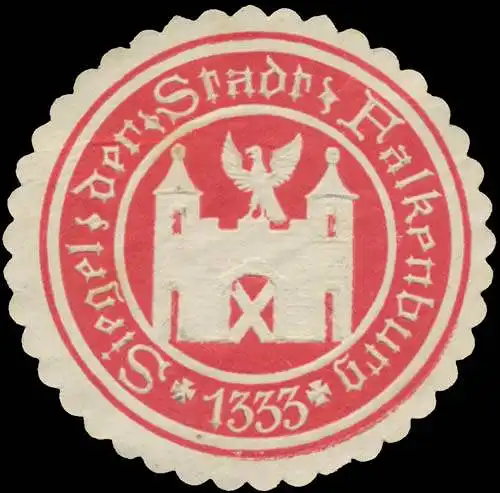 Siegel der Stadt Falkenburg/Pommern