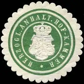 H. Anhalt. Hofkammer
