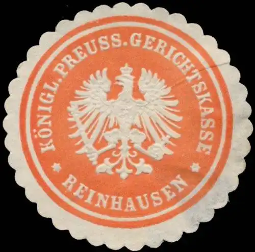 K. Pr. Gerichtskasse Reinhausen