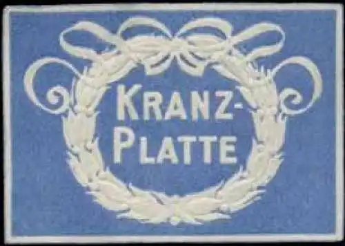 Fotografie Kranz-Platte