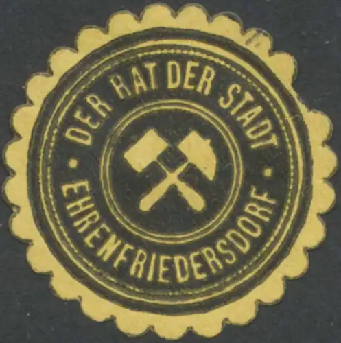 Der Rat der Stadt Ehrenfriedersdorf