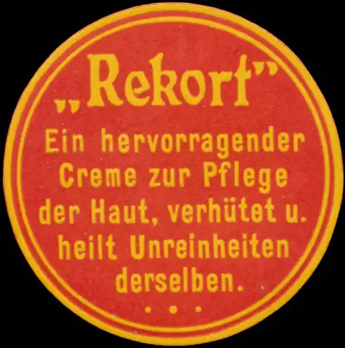 Rekort Creme