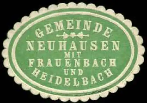 Gemeinde Neuhausen mit Frauenbach und Heidelbach