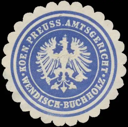 K.Pr. Amtsgericht Wendisch-Buchholz