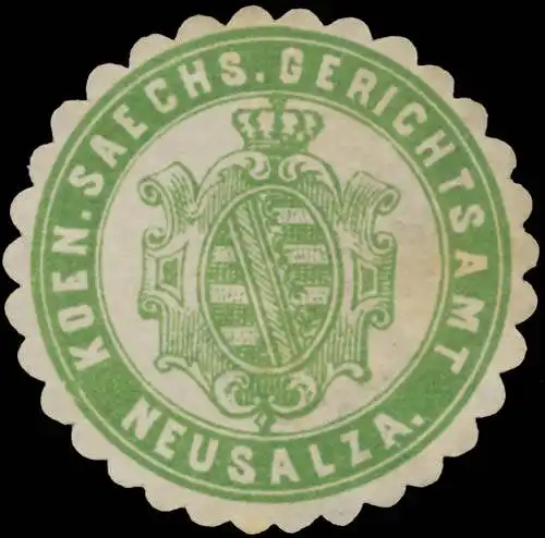 K.S. Gerichtsamt Neusalza