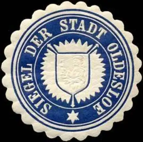 Siegel der Stadt Oldesloe