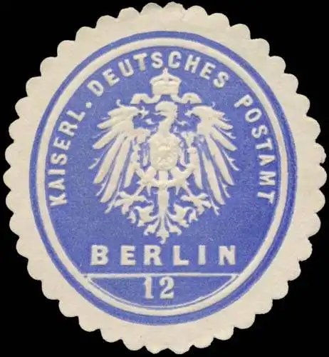 K. Deutsches Postamt Berlin 12
