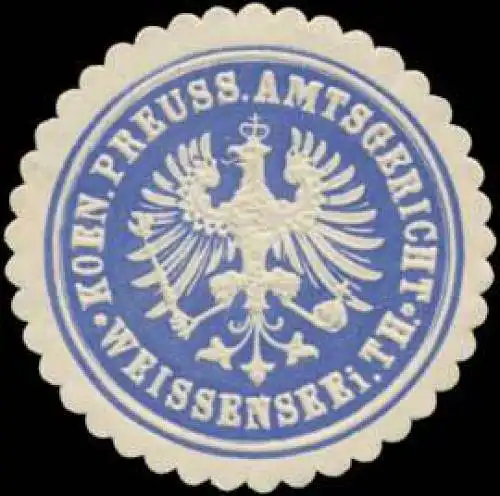 K.Pr. Amtsgericht Weissensee i. Th