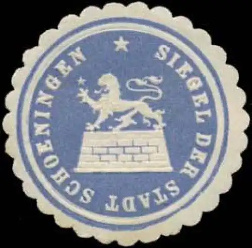 Siegel der Stadt Schoeningen