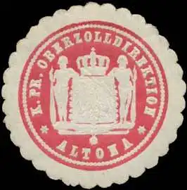 K.Pr. Oberzolldirektion Altona