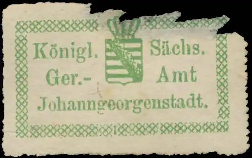 K.S. Gerichtsamt Johanngeorgenstadt