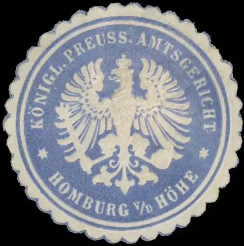 K. Pr. Amtsgericht Homburg v.d. HÃ¶he