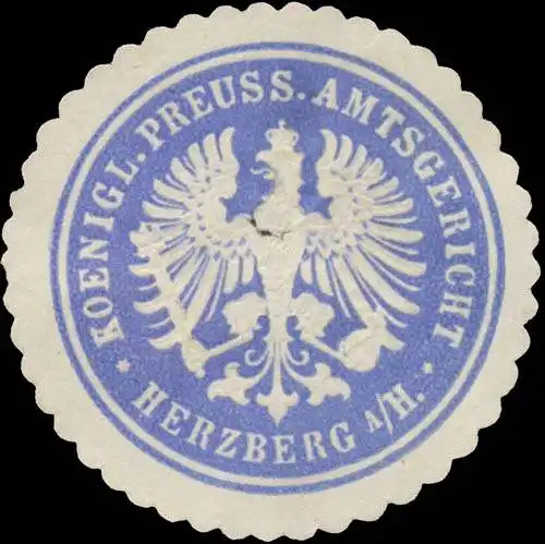 K. Pr. Amtsgericht Herzberg am Harz