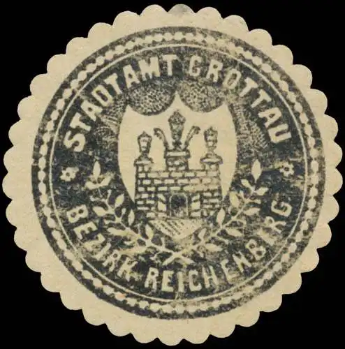 Stadtamt Grottau Bezirk Reichenberg