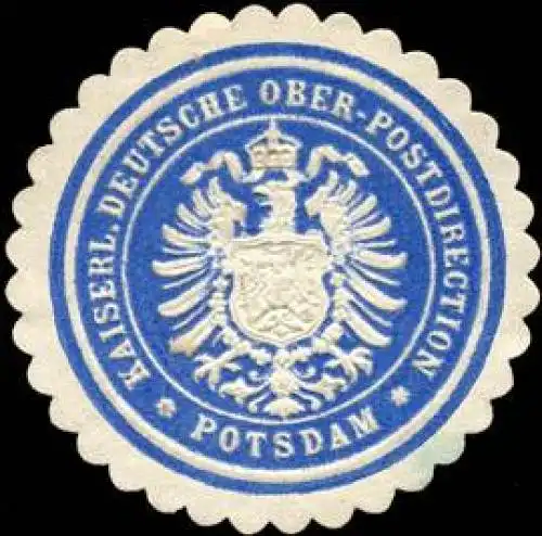 Kaiserlich Deutsche Ober - Postdirection - Potsdam