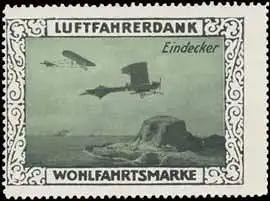 Eindecker-Flugzeug