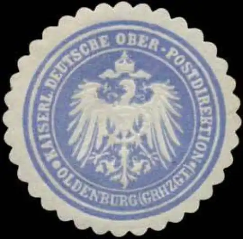 K. Deutsche Ober-Postdirektion Oldenburg (Grhzgt.)