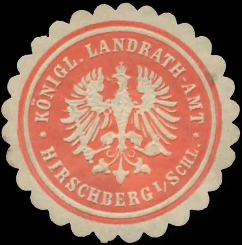 K. Landraths-Amt Hirschberg/Schlesien