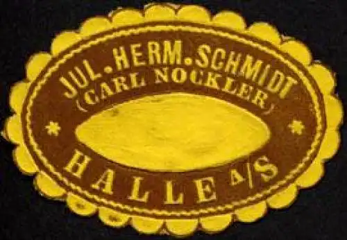 Jul. Herm. Schmidt (Carl Nockler) - Halle / Saale