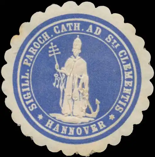 Sigill. Parochi Cath. Ad St. Clementis Hannover