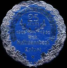 25 Jahre Wilhelm Hoffmannbeck - Erfurt