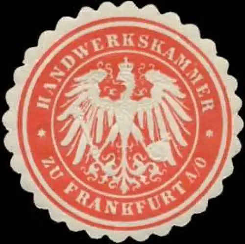 Handwerkskammer zu Frankfurt/O