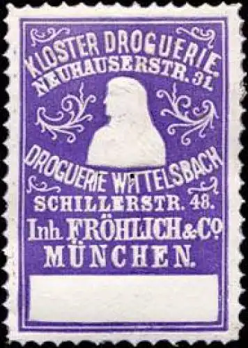 Kloster Droguerie - Droguerie Wittelsbach - Inhaber FrÃ¶hlich & Co. - MÃ¼nchen