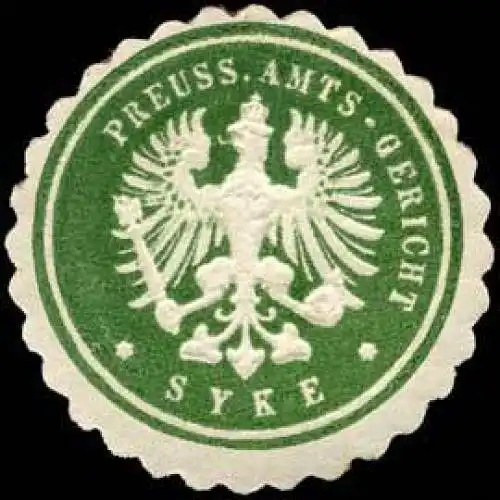 Preussisches Amts - Gericht - Syke