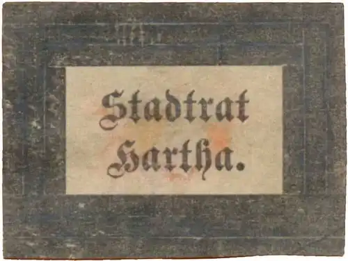 Stadtrat Hartha