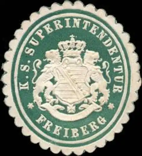 K. S. Superintendentur Freiberg