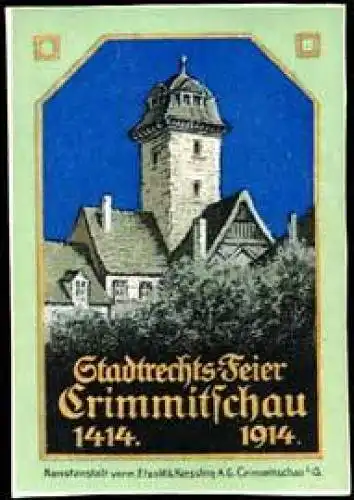 Stadtrechts - Feier Crimmitschau