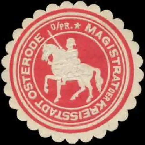 Magistrat der Kreisstadt Osterode/Ostpreussen